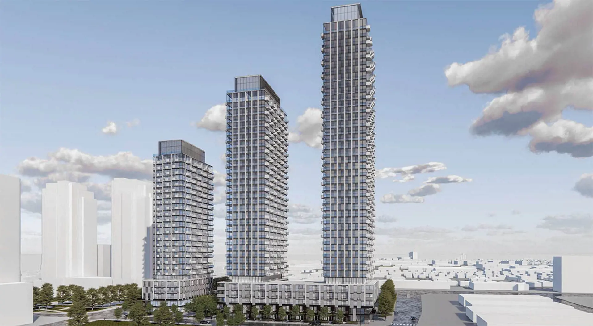 40-60 St. Lawrence Avenue Condos -  Phase I & II, Toronto. Artist’s rendering.