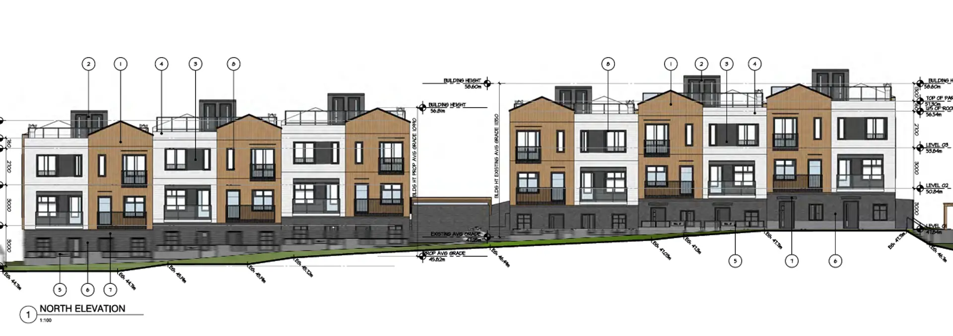 4090 Torquay Drive Townhomes, Victoria. Artist’s rendering.