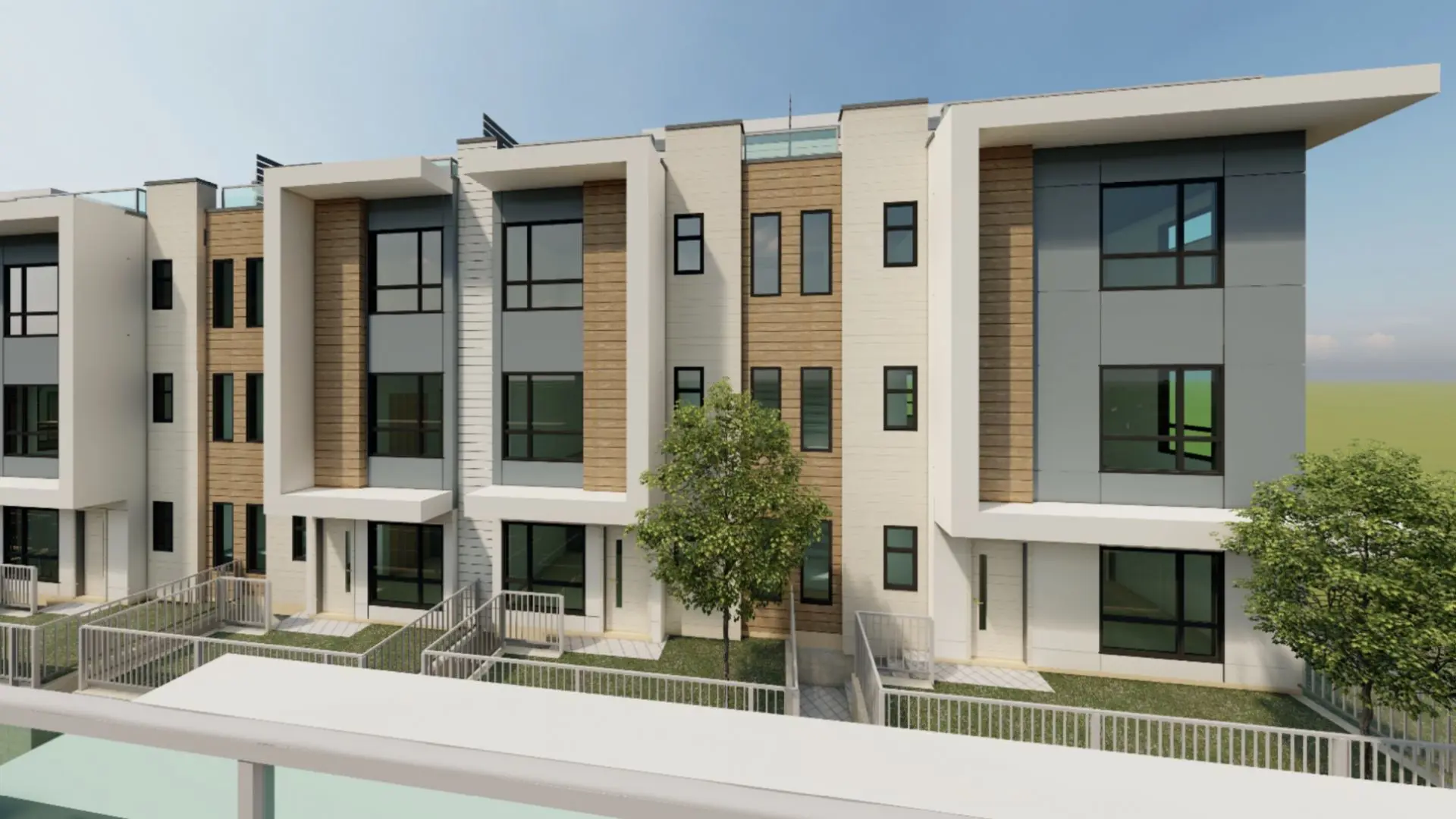 4105 Cedar Drive Townhomes, Coquitlam. Artist’s rendering.