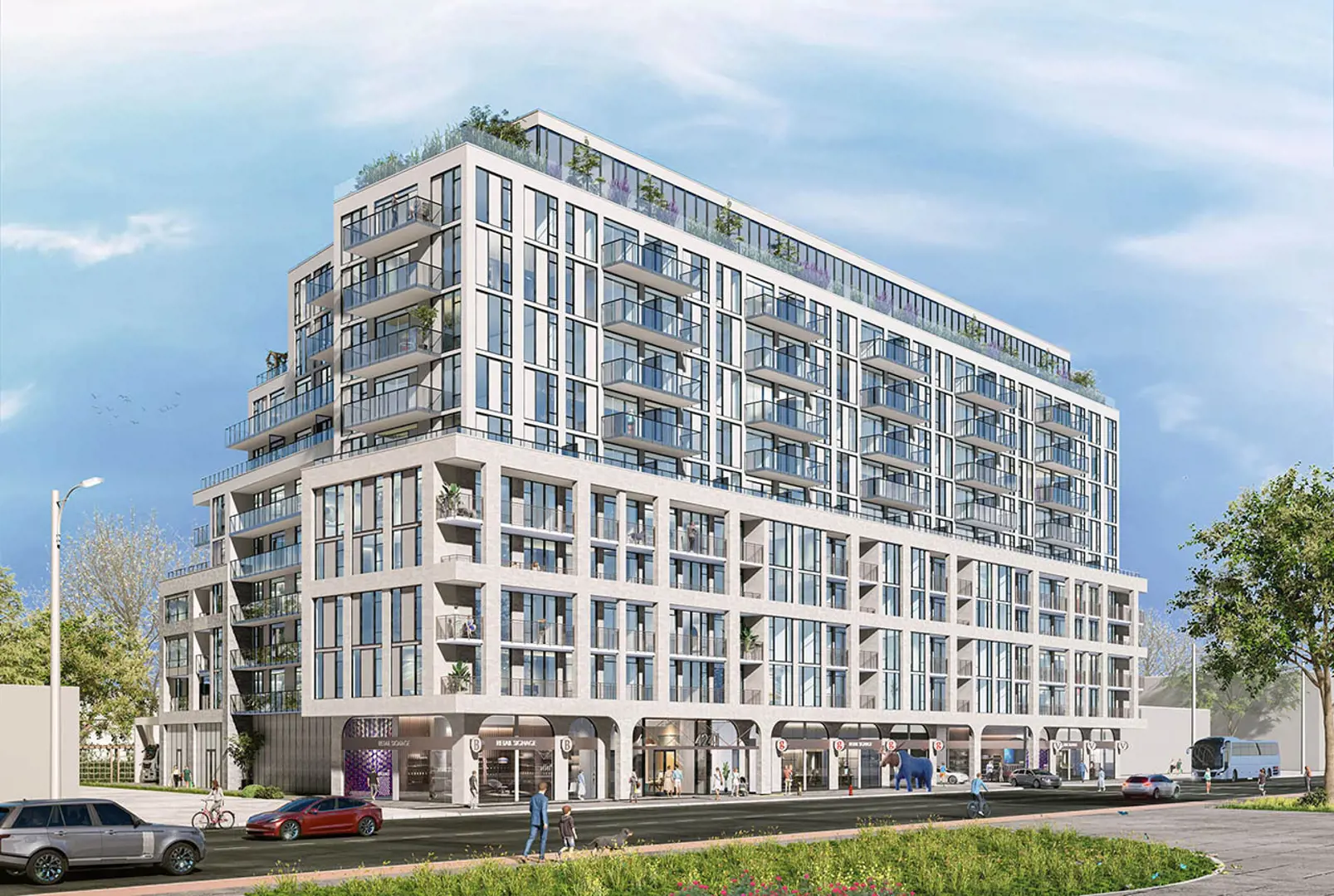 4231-4241 Dundas Street West Condos, Toronto. Artist’s rendering.