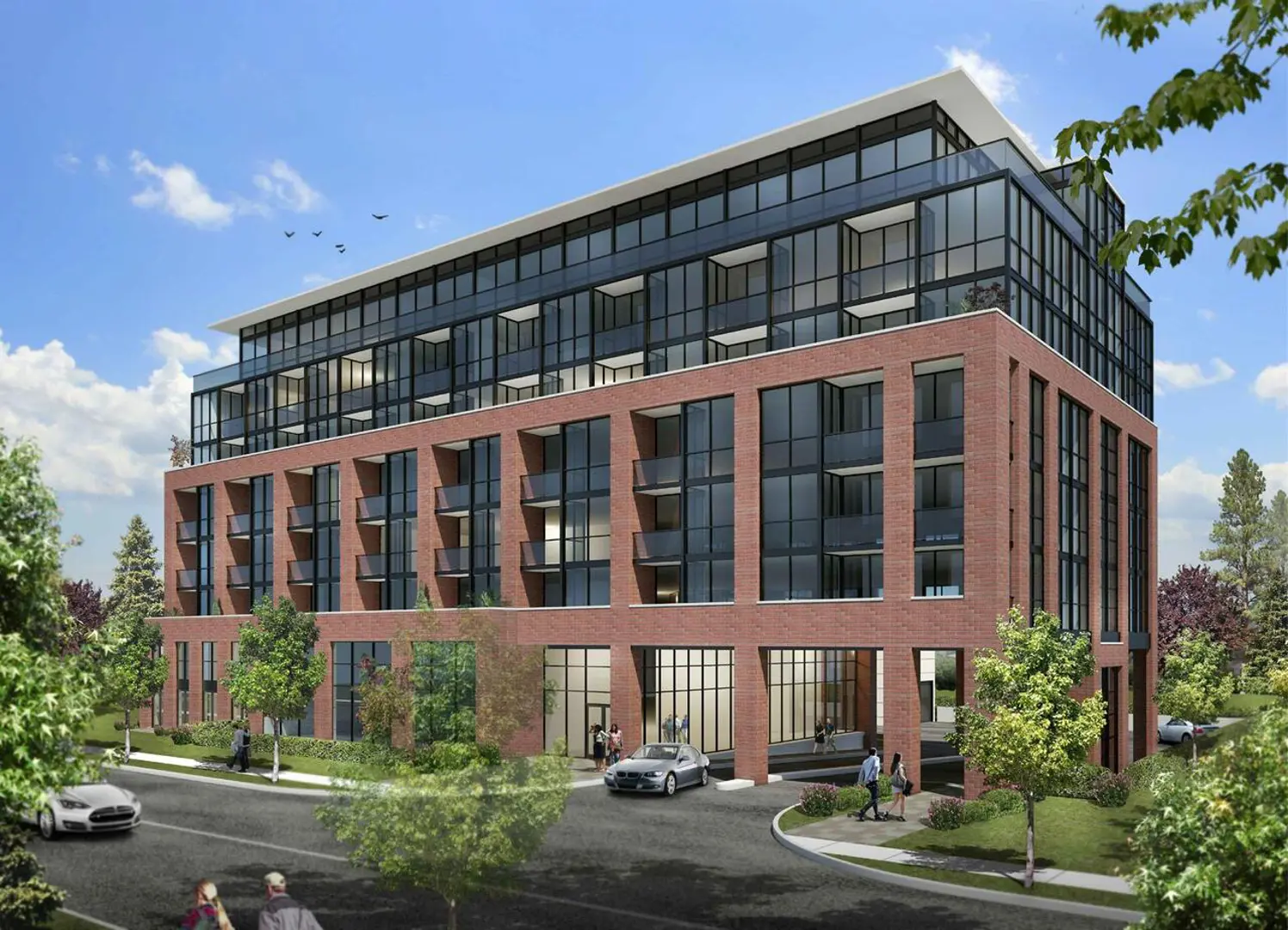 423-435 Brock Street North Condos rendering
