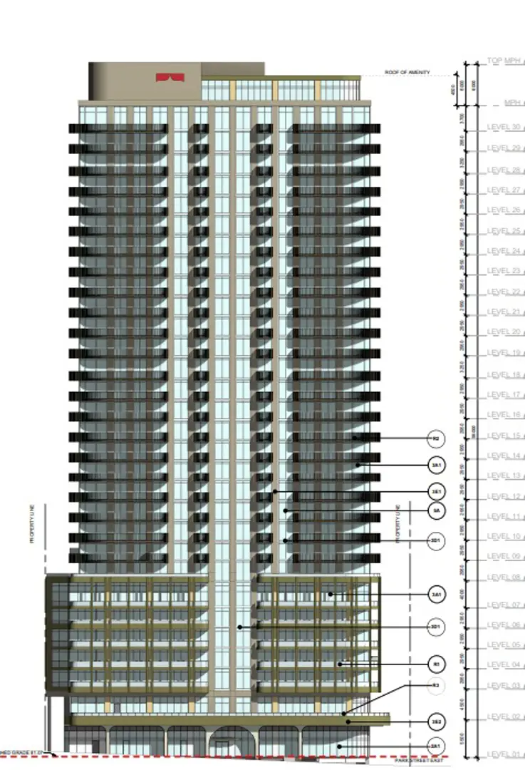 42-46 Park Street East Condos, Mississauga. Artist’s rendering.