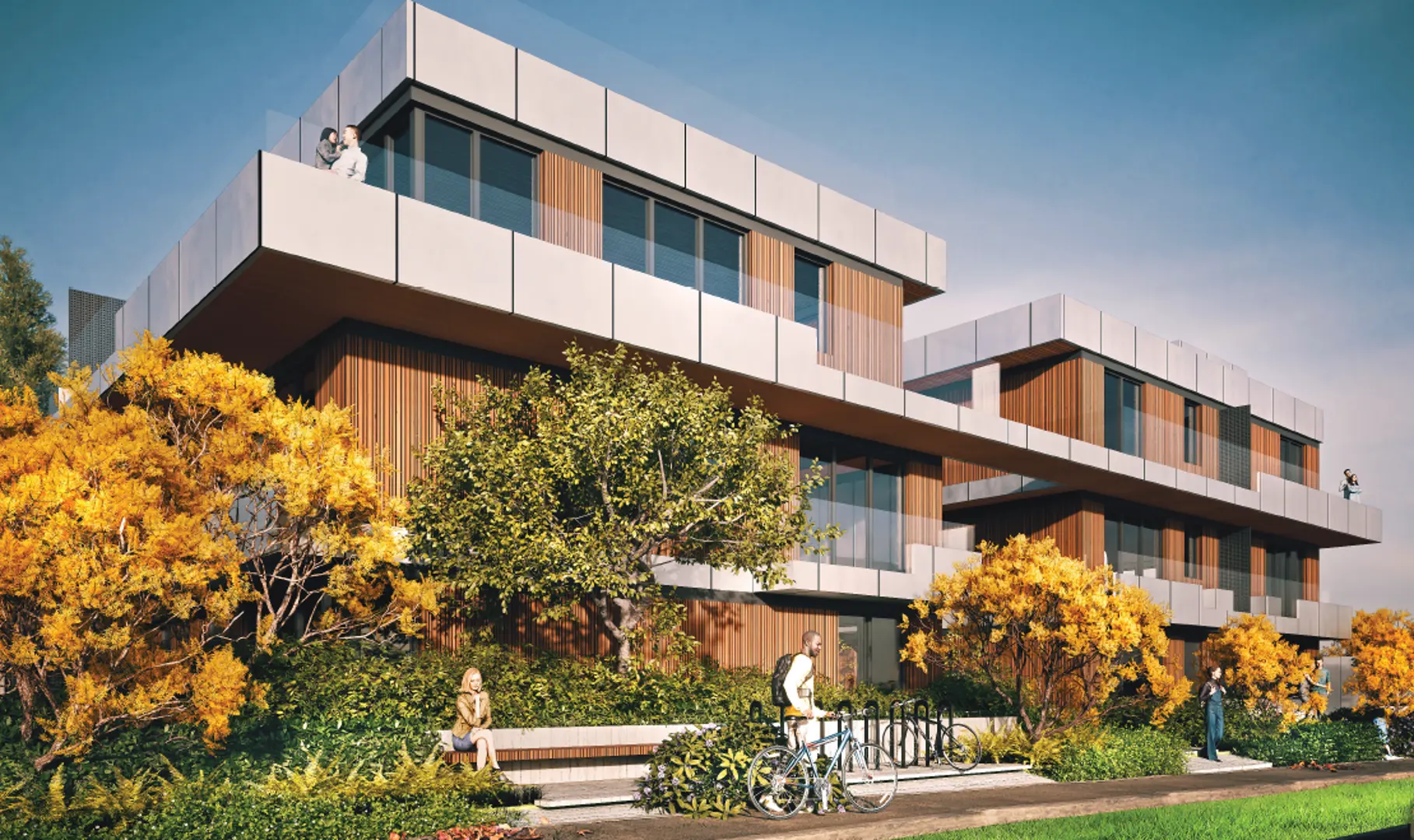 4375 Willow Street and 817-837 West 28th Avenue Townhomes, Vancouver. Artist’s rendering.