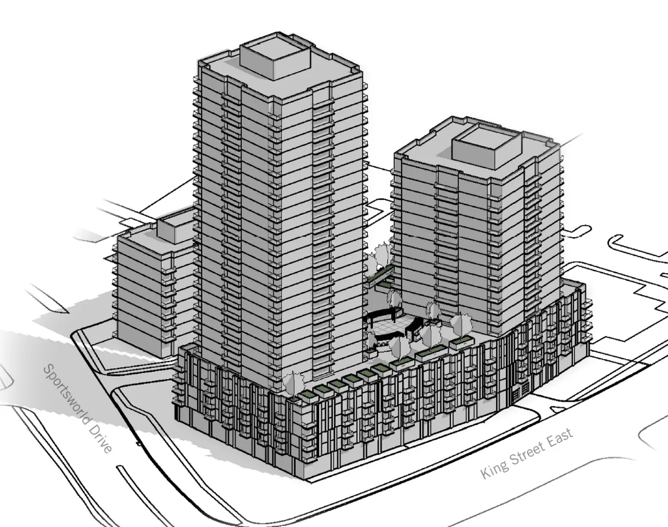 4396 King Street East Condos, Kitchener. Artist’s rendering.