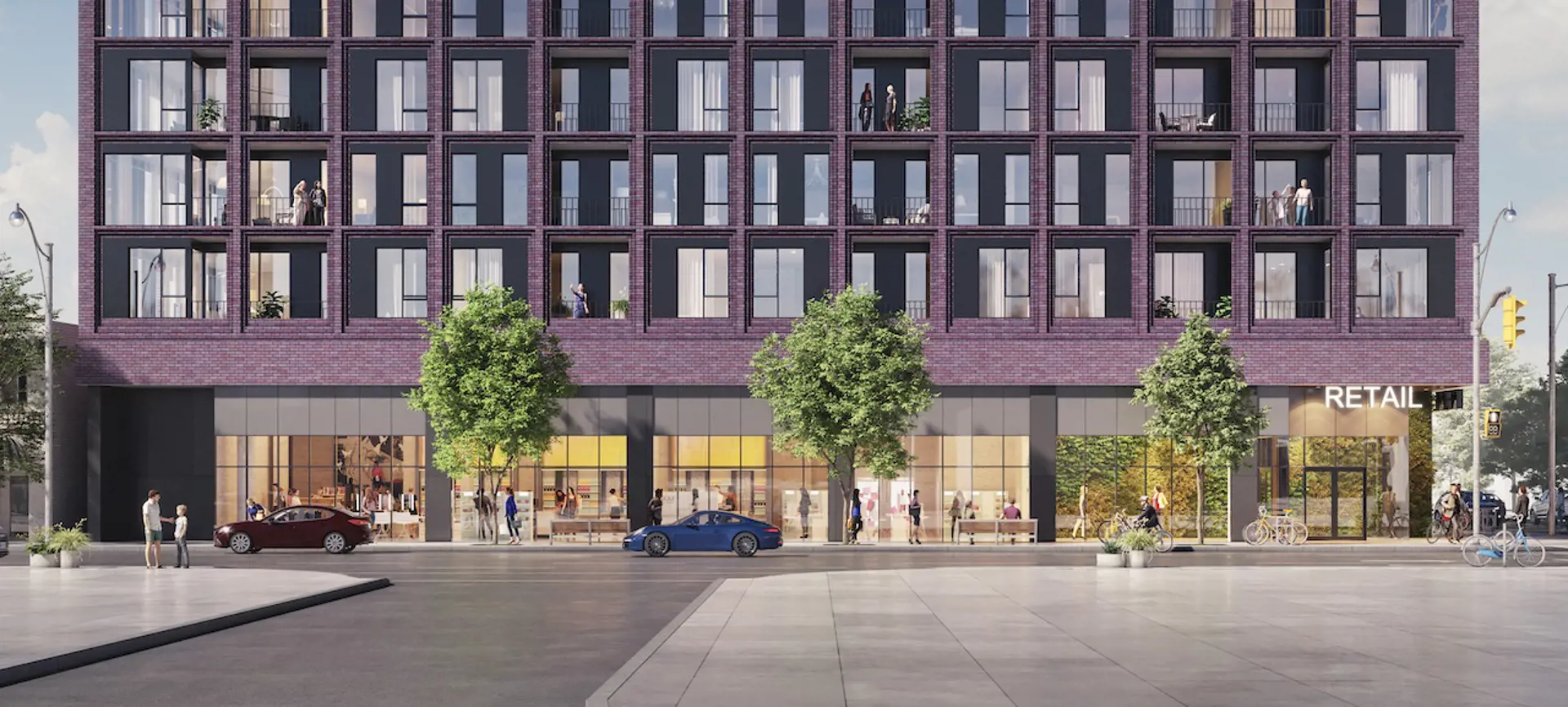 444-466 Eglinton Avenue West, Toronto. Artist’s rendering.