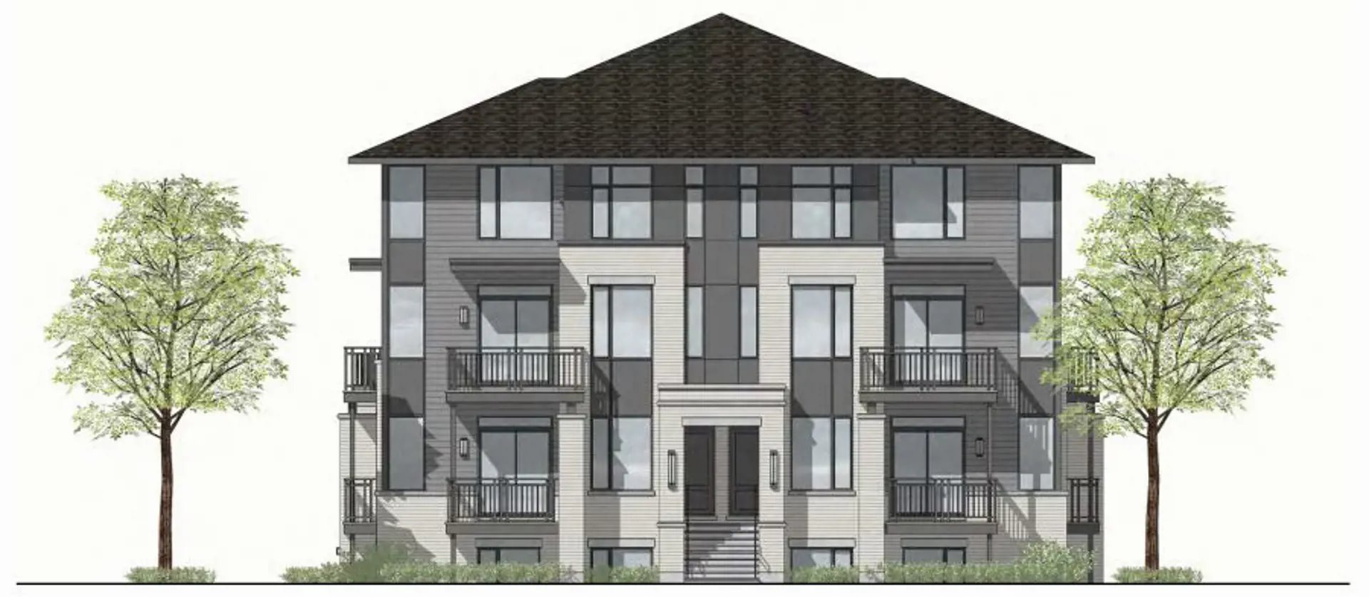4639 Bank Street Towns rendering 2