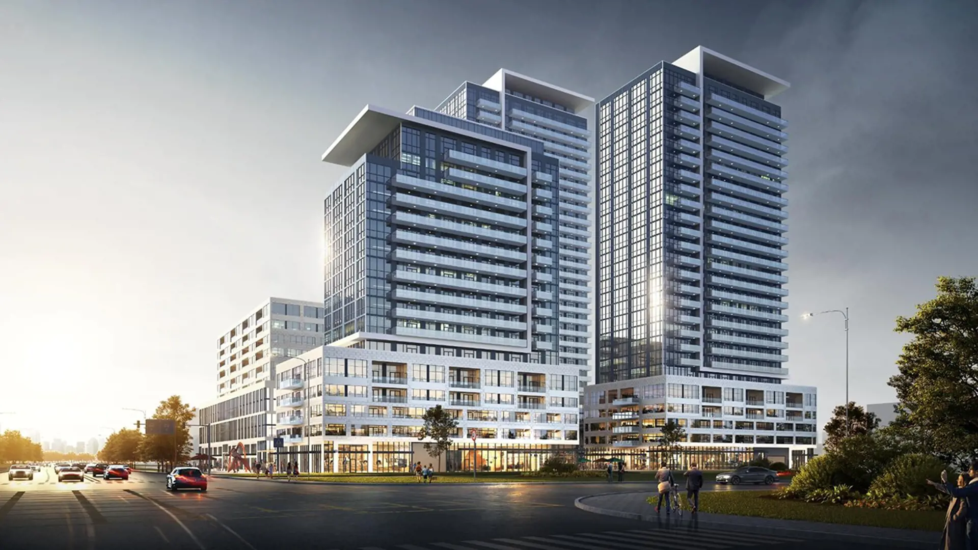 4665 Steeles Avenue East Condos, Toronto. Artist’s rendering.