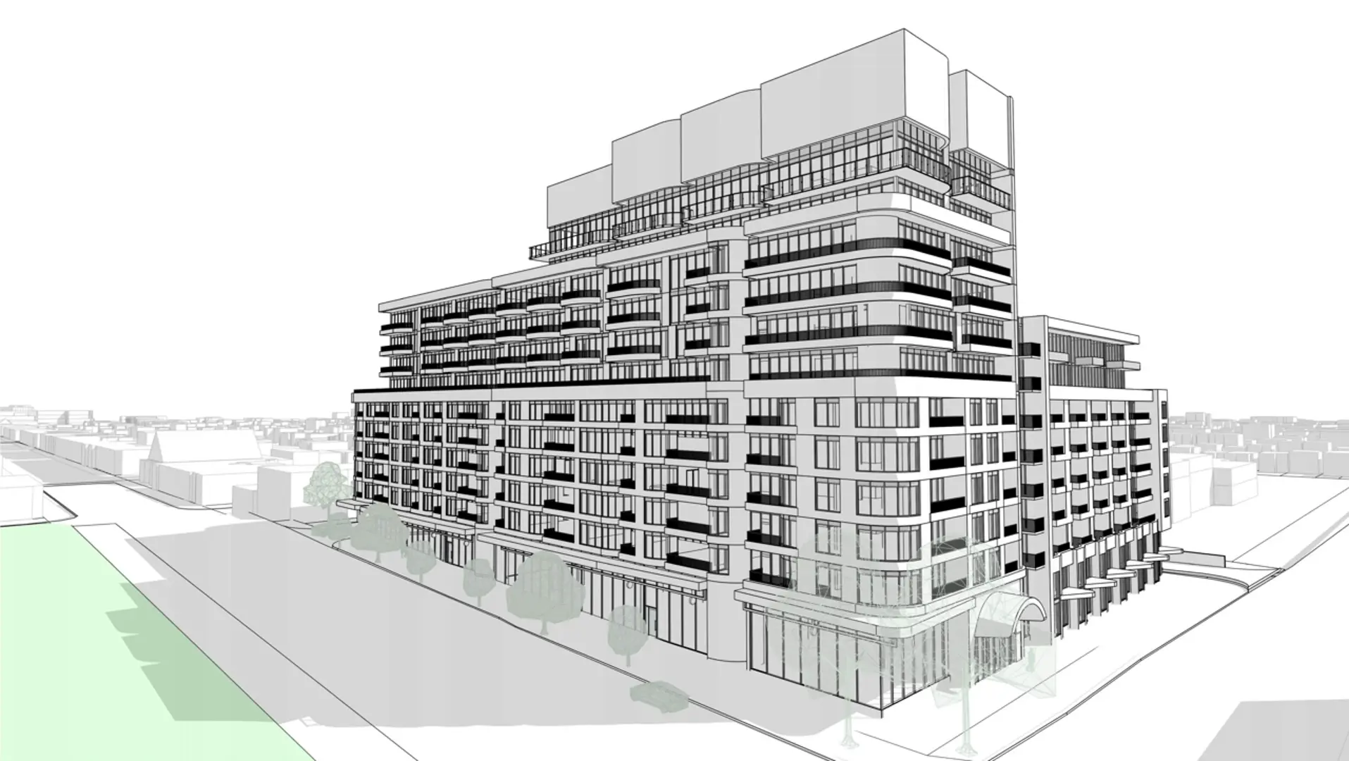 477 Mount Pleasant Road Condos, Toronto. Artist’s rendering.