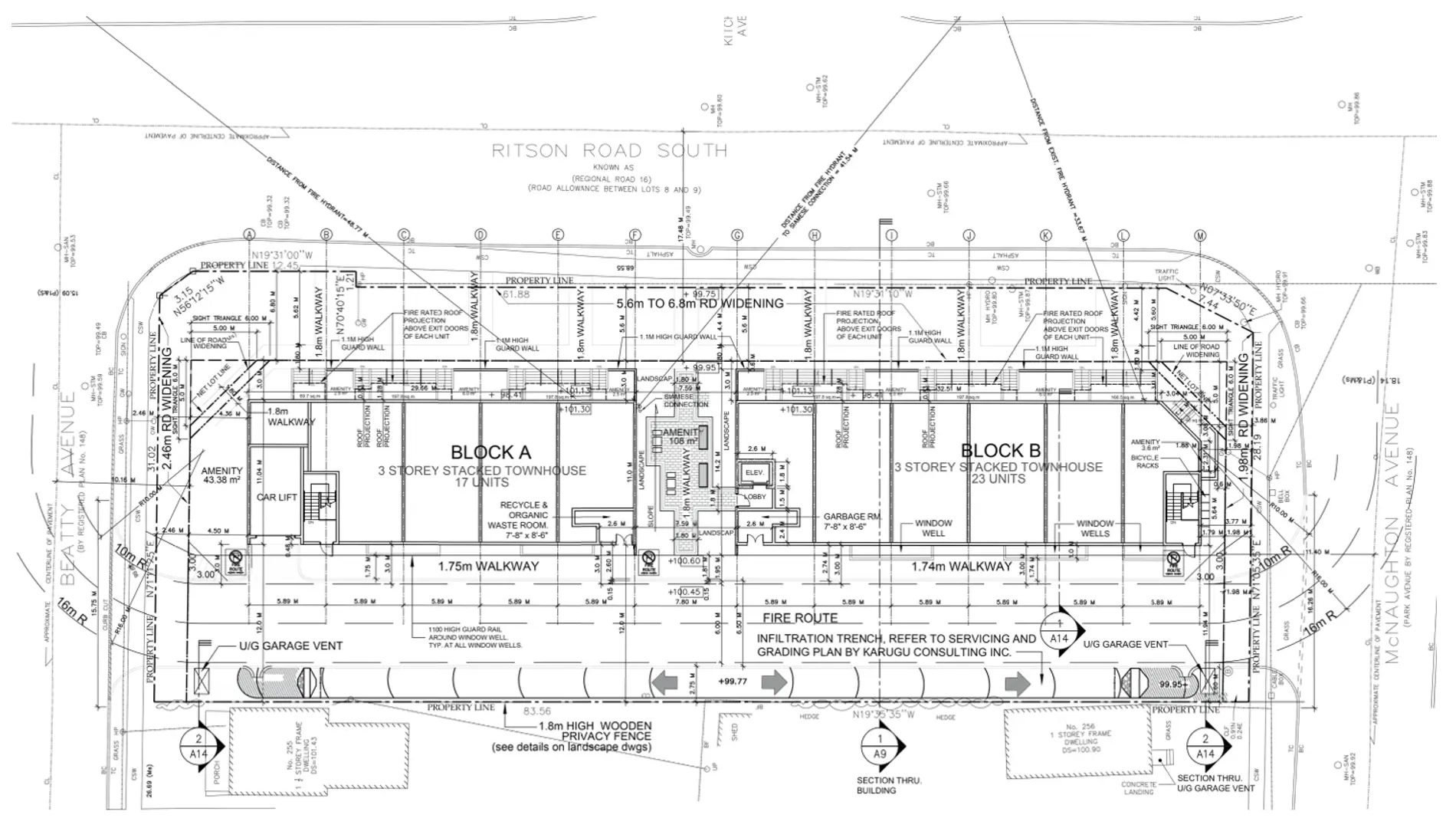 480-506 Ritson Road South Townhomes, Oshawa. Artist’s rendering.