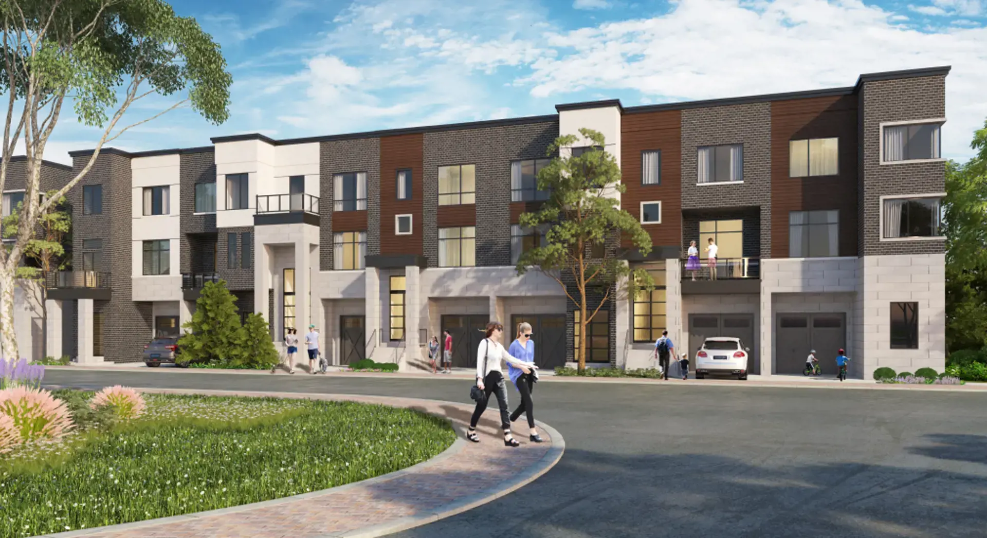 481 First Road West Townhomes, Hamilton. Artist’s rendering.