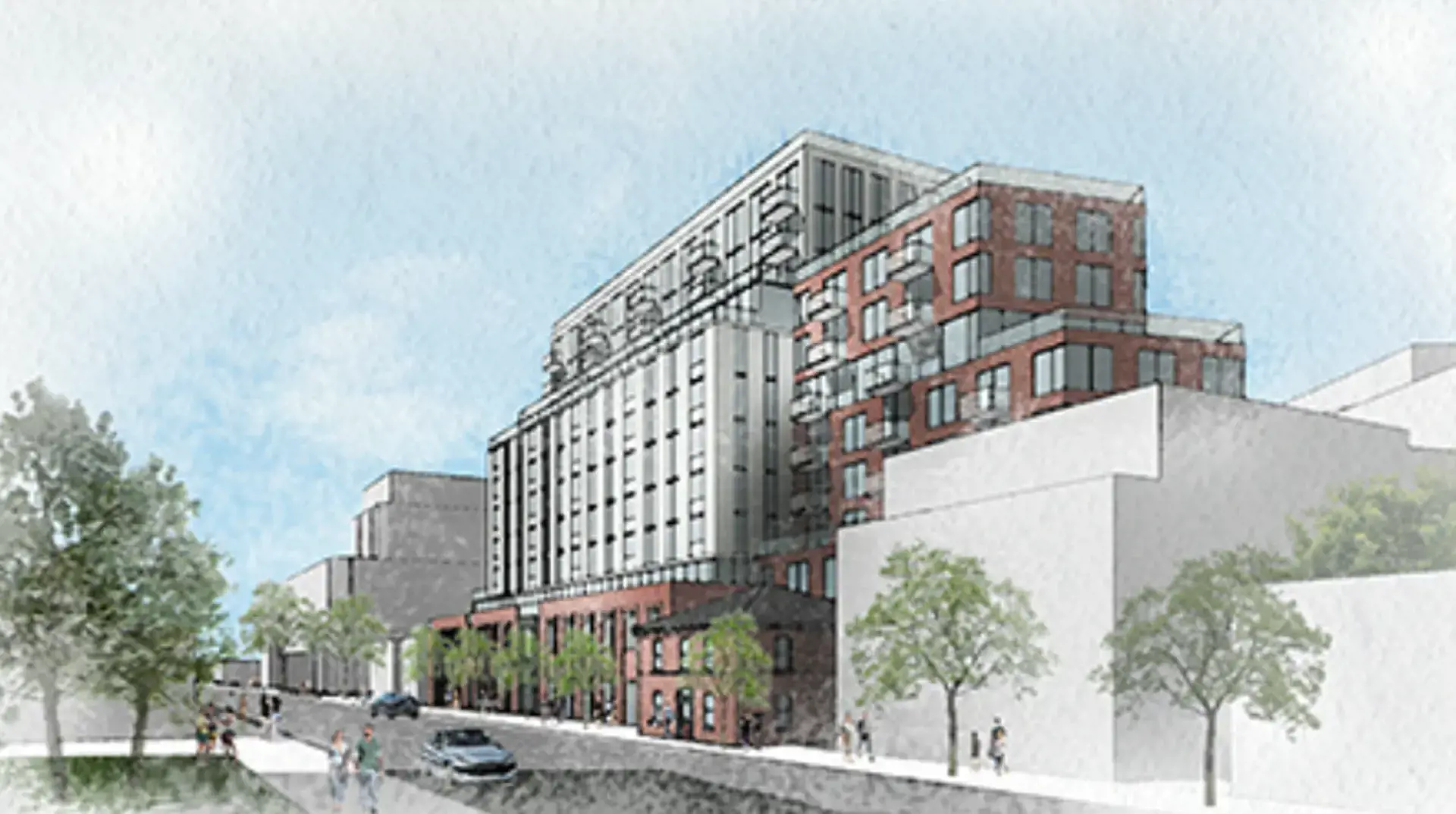 4884-4896 Dundas Street West Condos, Toronto. Artist’s rendering.