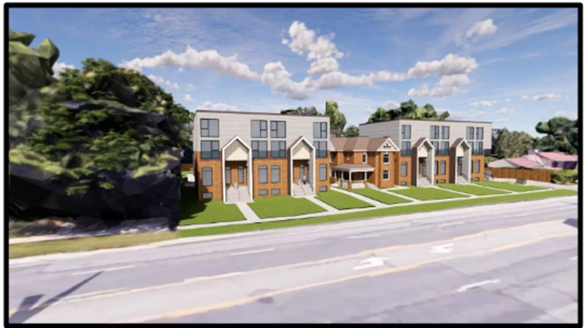 490 Walkers Line Townhomes, Burlington. Artist’s rendering.