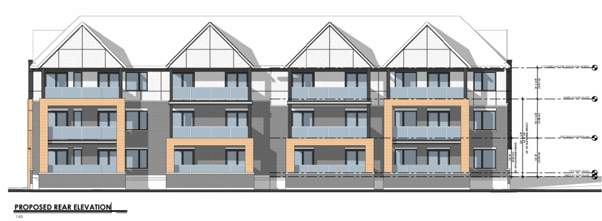 5 Emmett Road Townhomes, St. Catharines. Artist’s rendering.