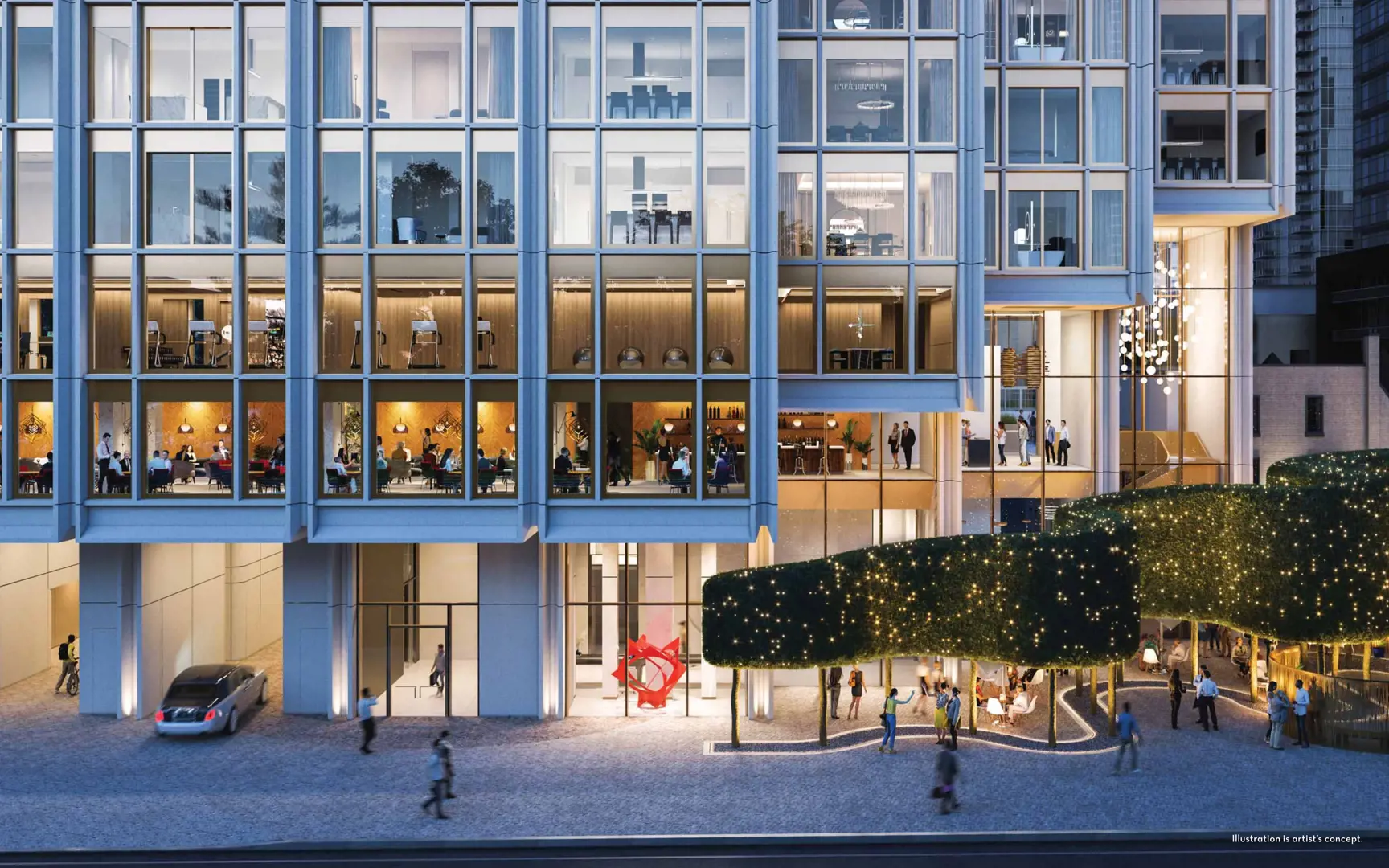 50 Scollard, Toronto. Artist’s rendering.