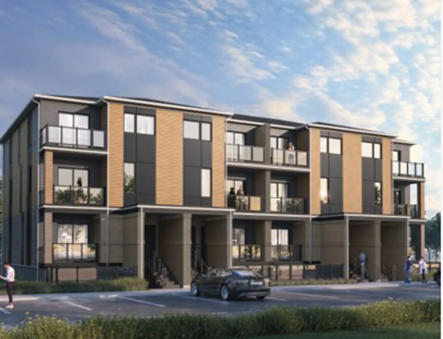 500 and 515 Erbsville Road Townhomes project imagery