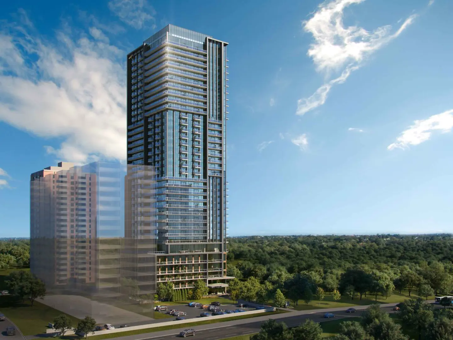 500 Sheppard Avenue West Condos, Toronto. Artist’s rendering.