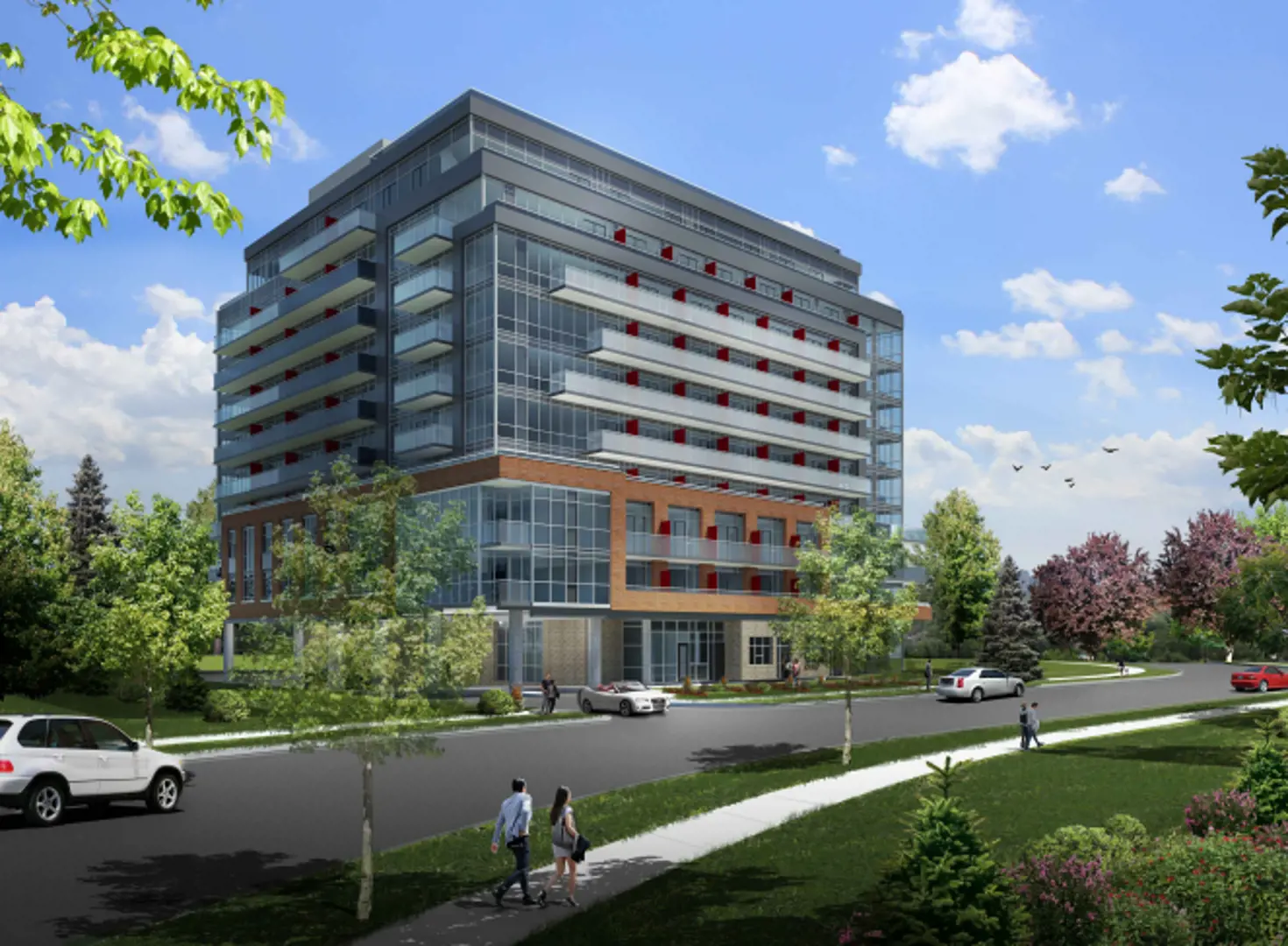 50-52 Neptune Drive Condos, Toronto. Artist’s rendering.