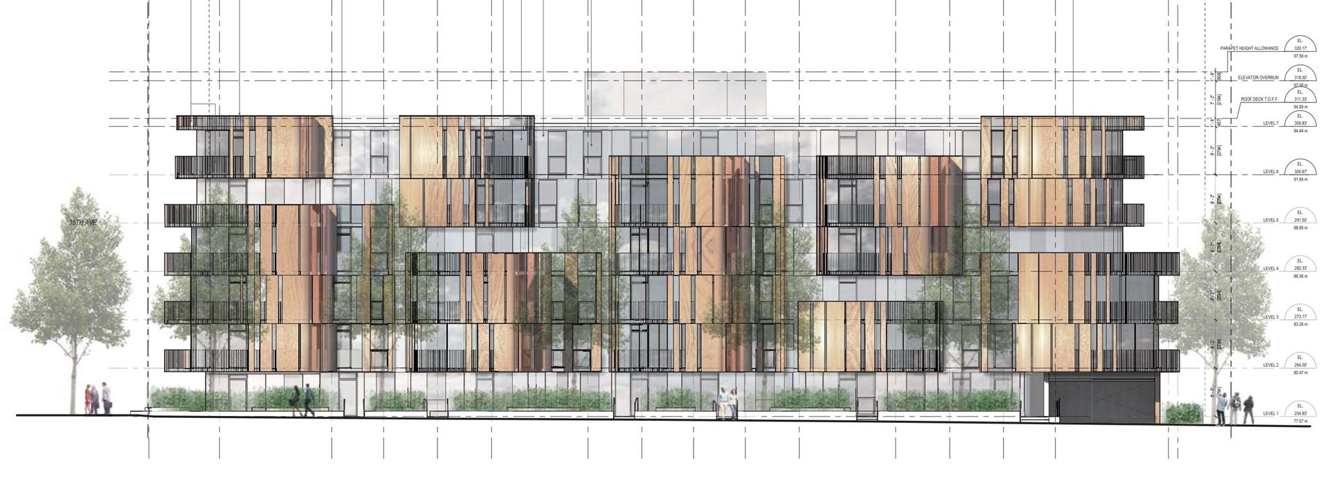 5098 James Street Condos, Vancouver. Artist’s rendering.