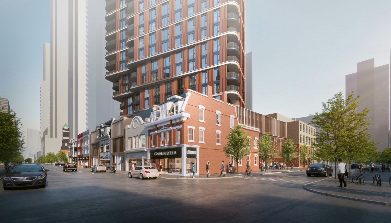 510-528 Yonge Street, 7 Breadalbane Street, Toronto. Artist’s rendering.