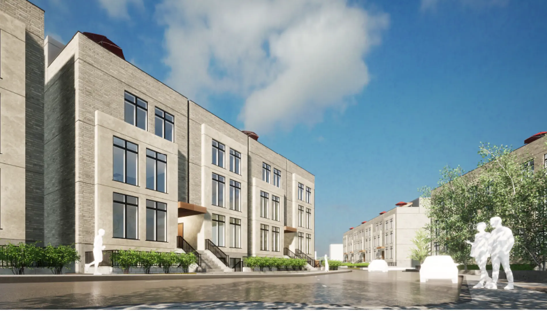 511-543 Wellington Street West Townhomes, Aurora. Artist’s rendering.