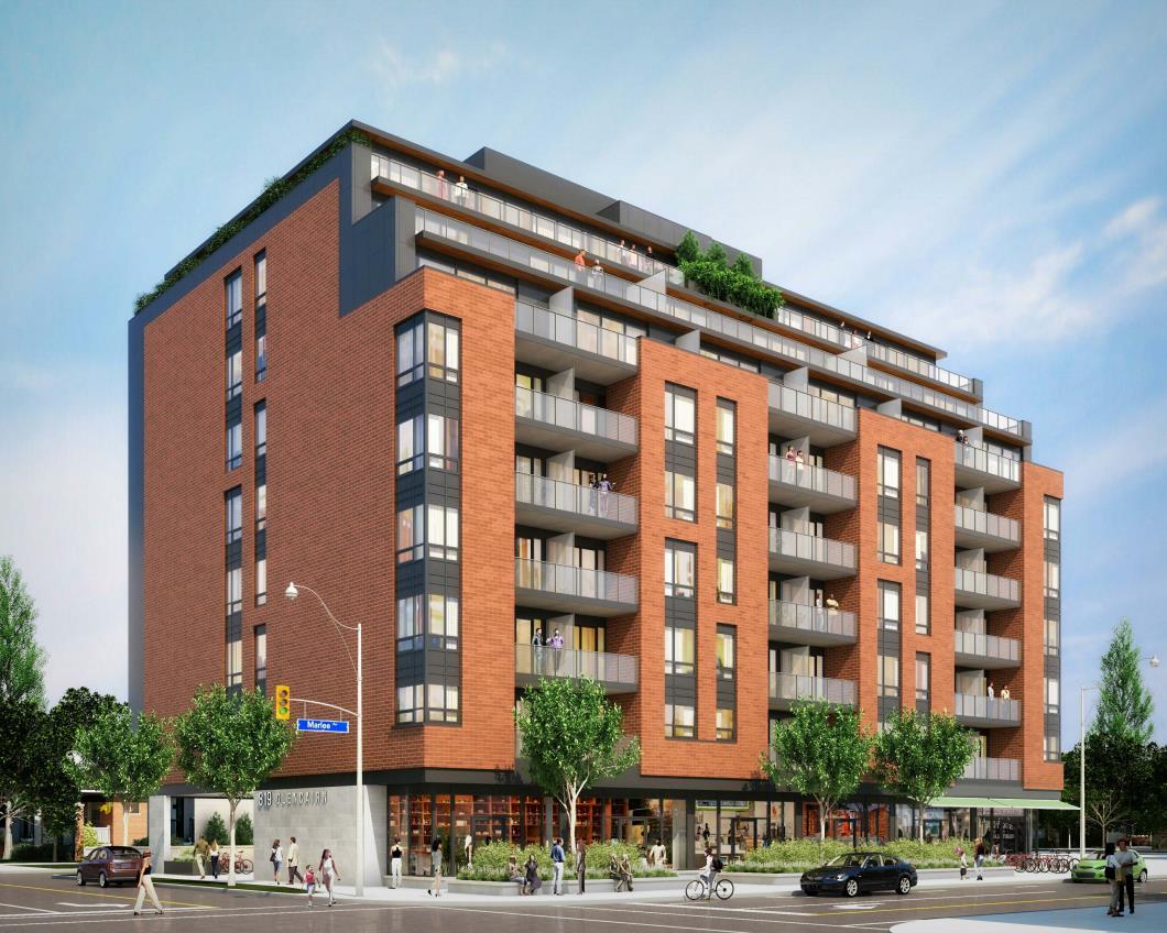 529 Marlee Avenue Condos, Toronto. Artist’s rendering.