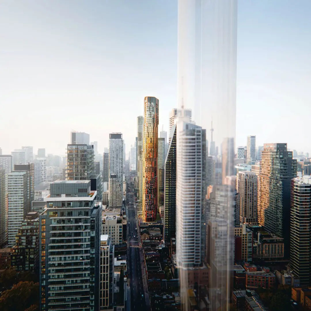 530-550 Yonge Street & 145 Street Luke Lane Condos, Toronto. Artist’s rendering.