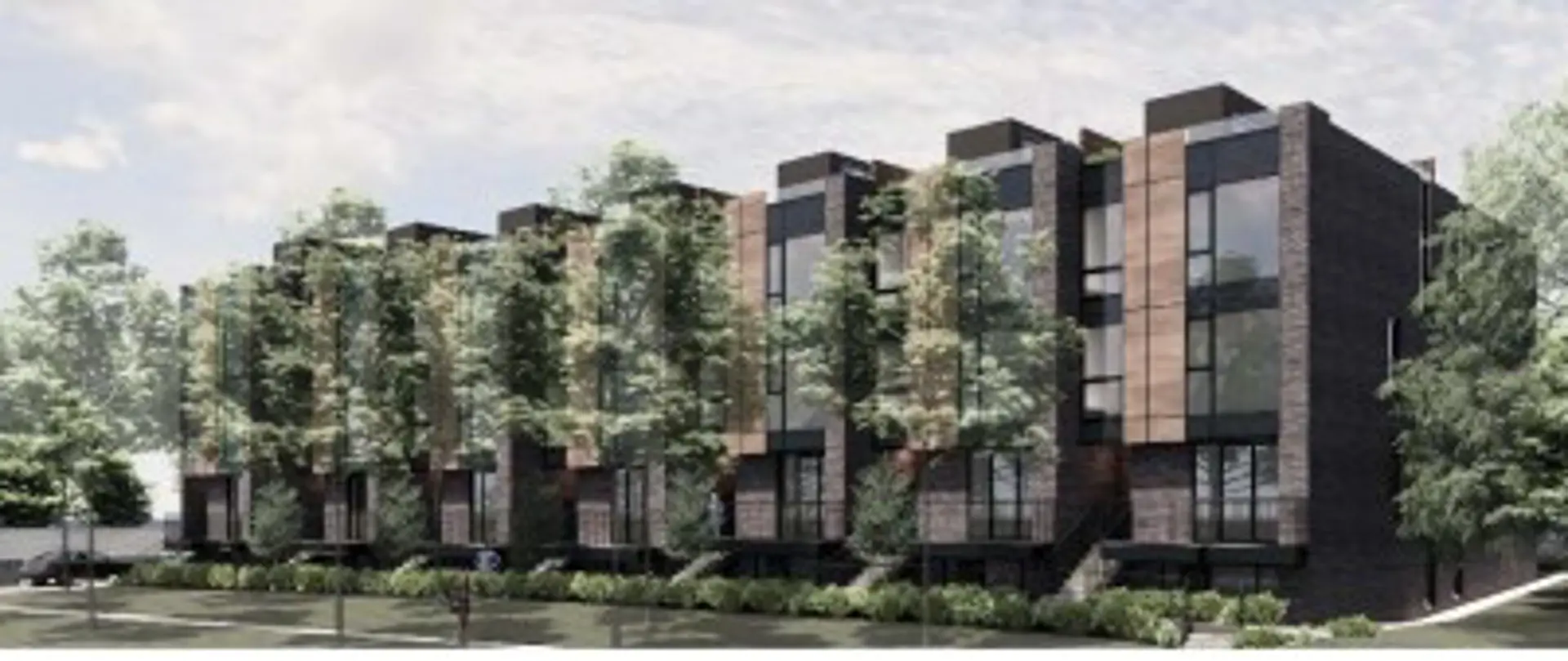 5305-5307 Highway 7 Townhomes, Markham. Artist’s rendering.