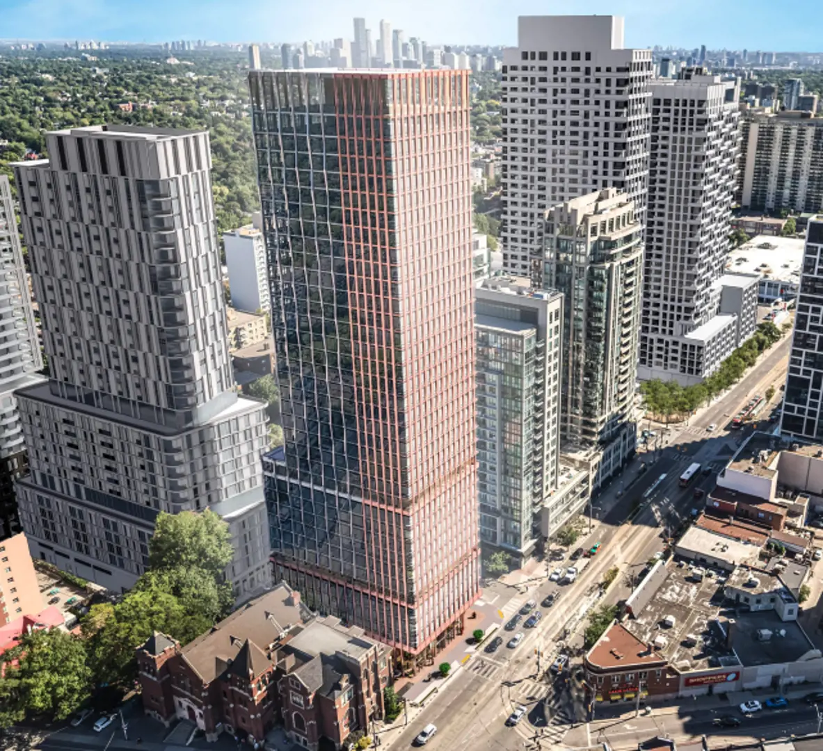 536-538 Street Clair Avenue West Condos, Toronto. Artist’s rendering.