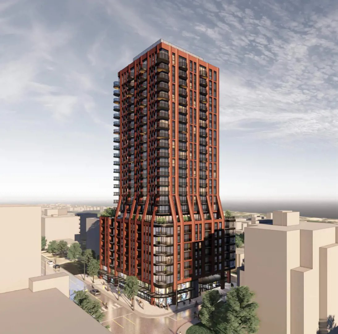 537-543 Eglinton Avenue East Condos, Toronto. Artist’s rendering.