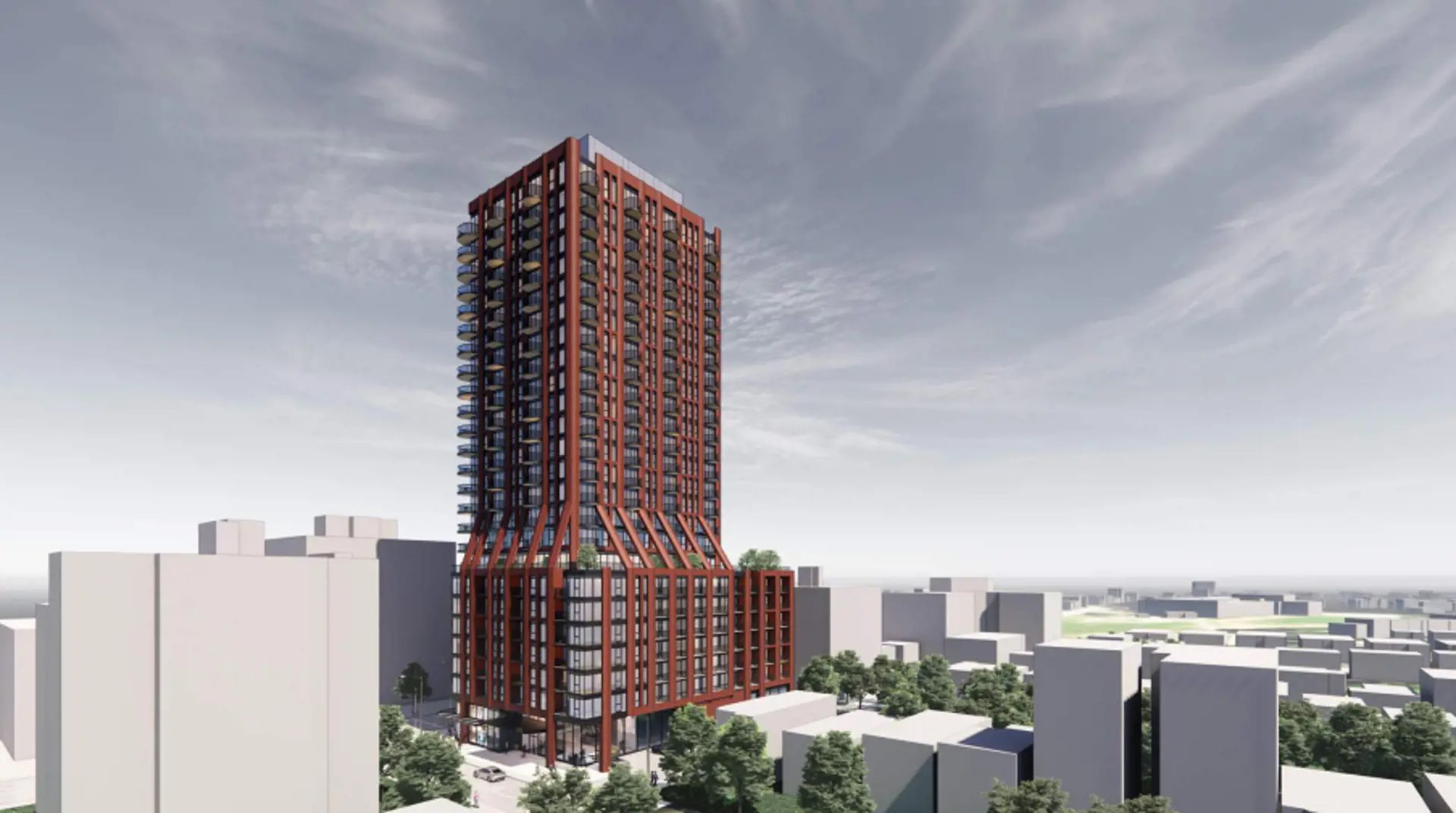 537-543 Eglinton Avenue East Condos rendering 2