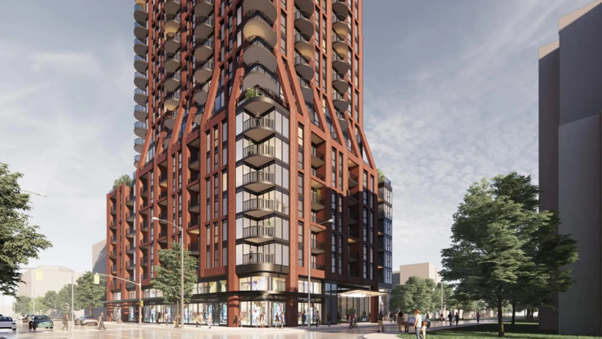 537-543 Eglinton Avenue East Condos rendering 3