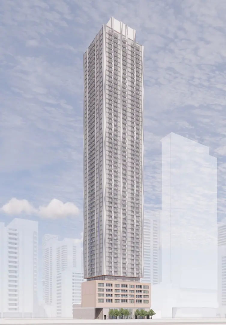 54 - 70 Brownlow Avenue Condos, Toronto. Artist’s rendering.