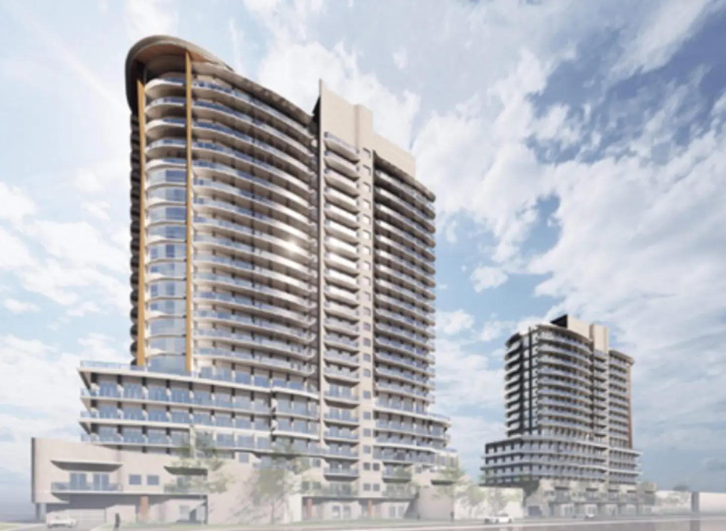 540-544 North Service Road Condos project image. Illustrative rendering.