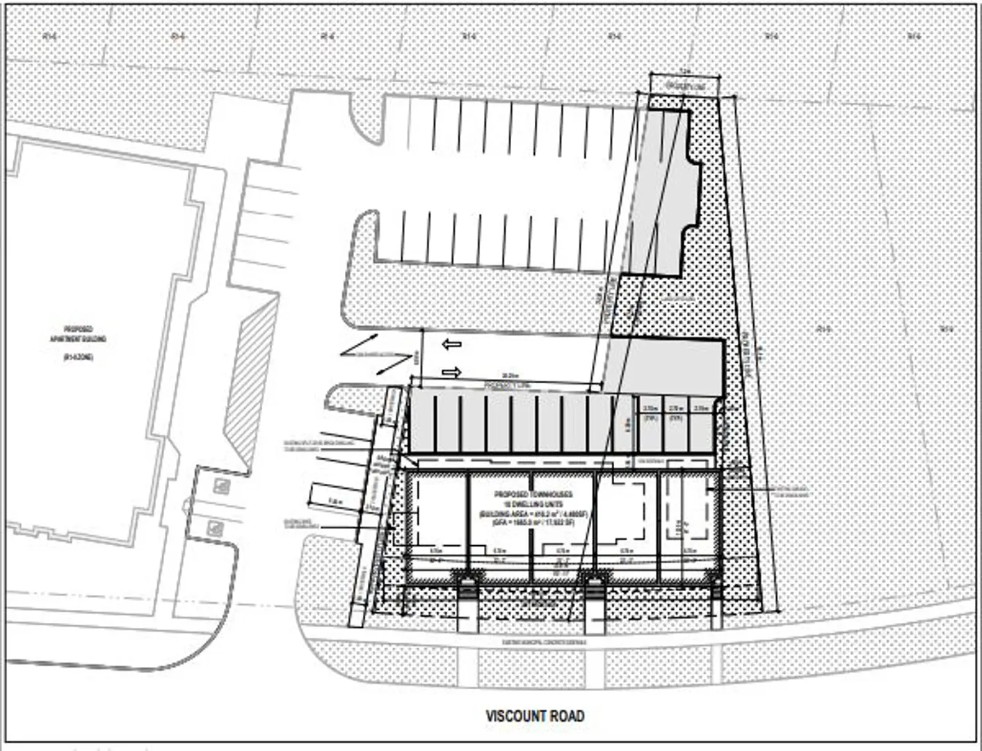 548 Viscount Road Townhomes, London. Artist’s rendering.