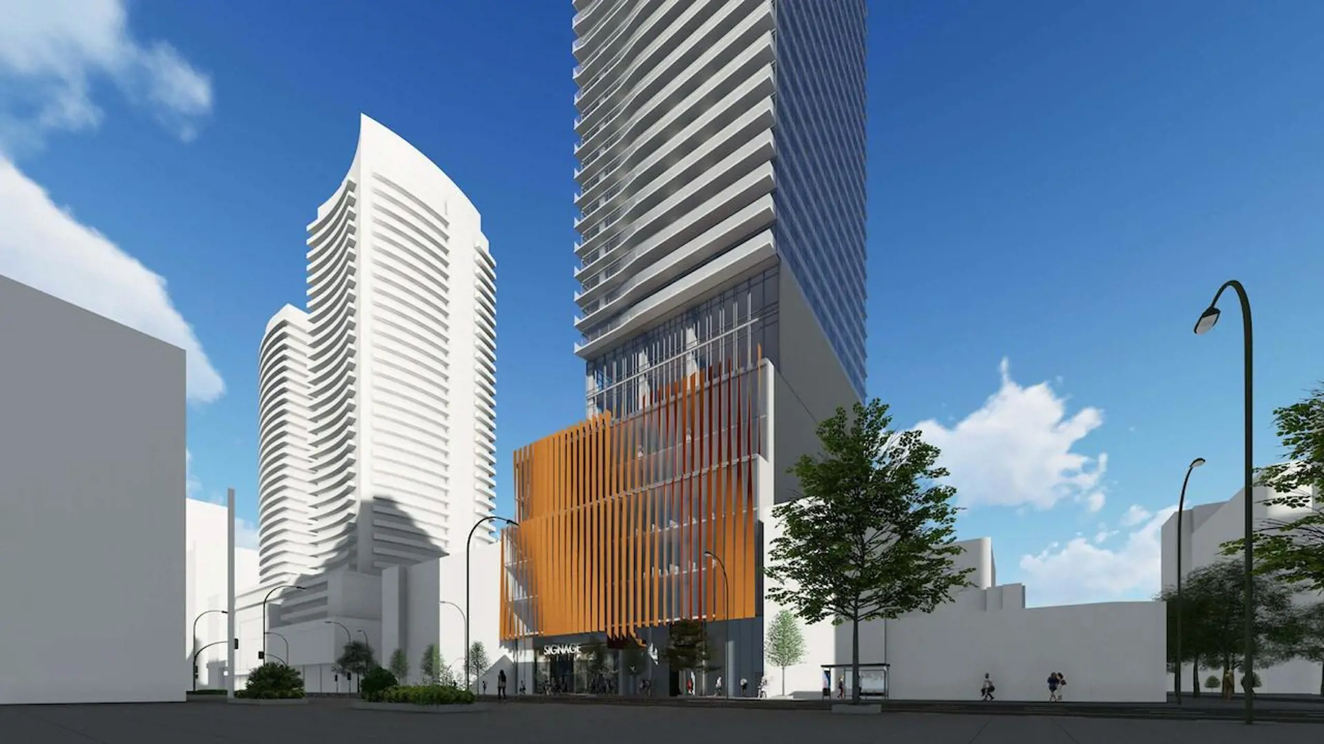 55 Eglinton Avenue East Condos, Toronto. Artist’s rendering.