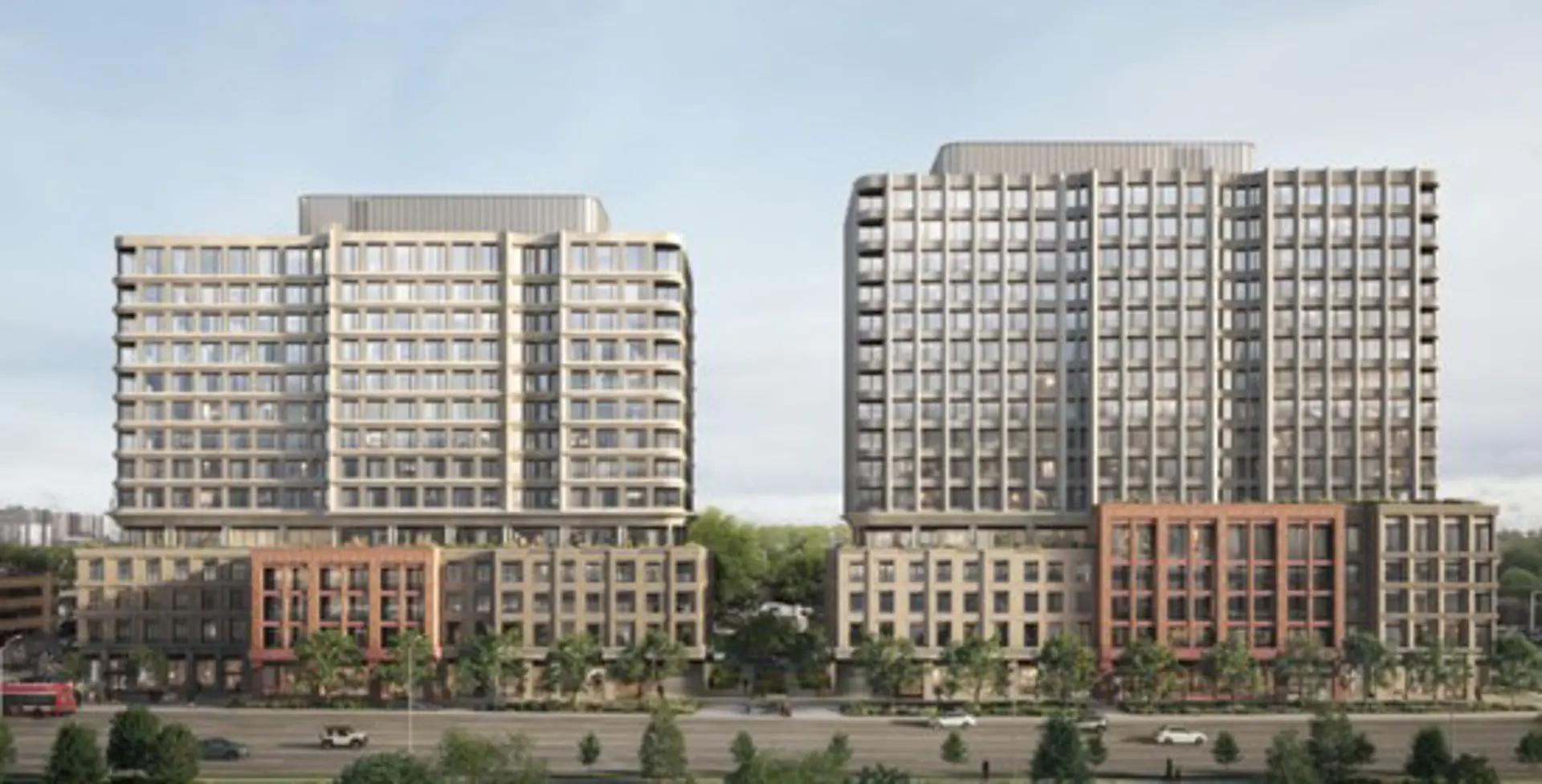5500 Dundas Street West Condos, Toronto. Artist’s rendering.