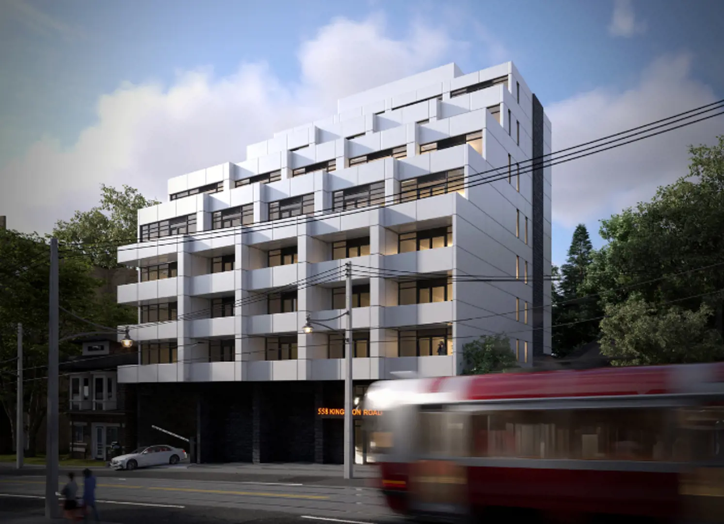 558-564 Kingston Road Condos, Toronto. Artist’s rendering.