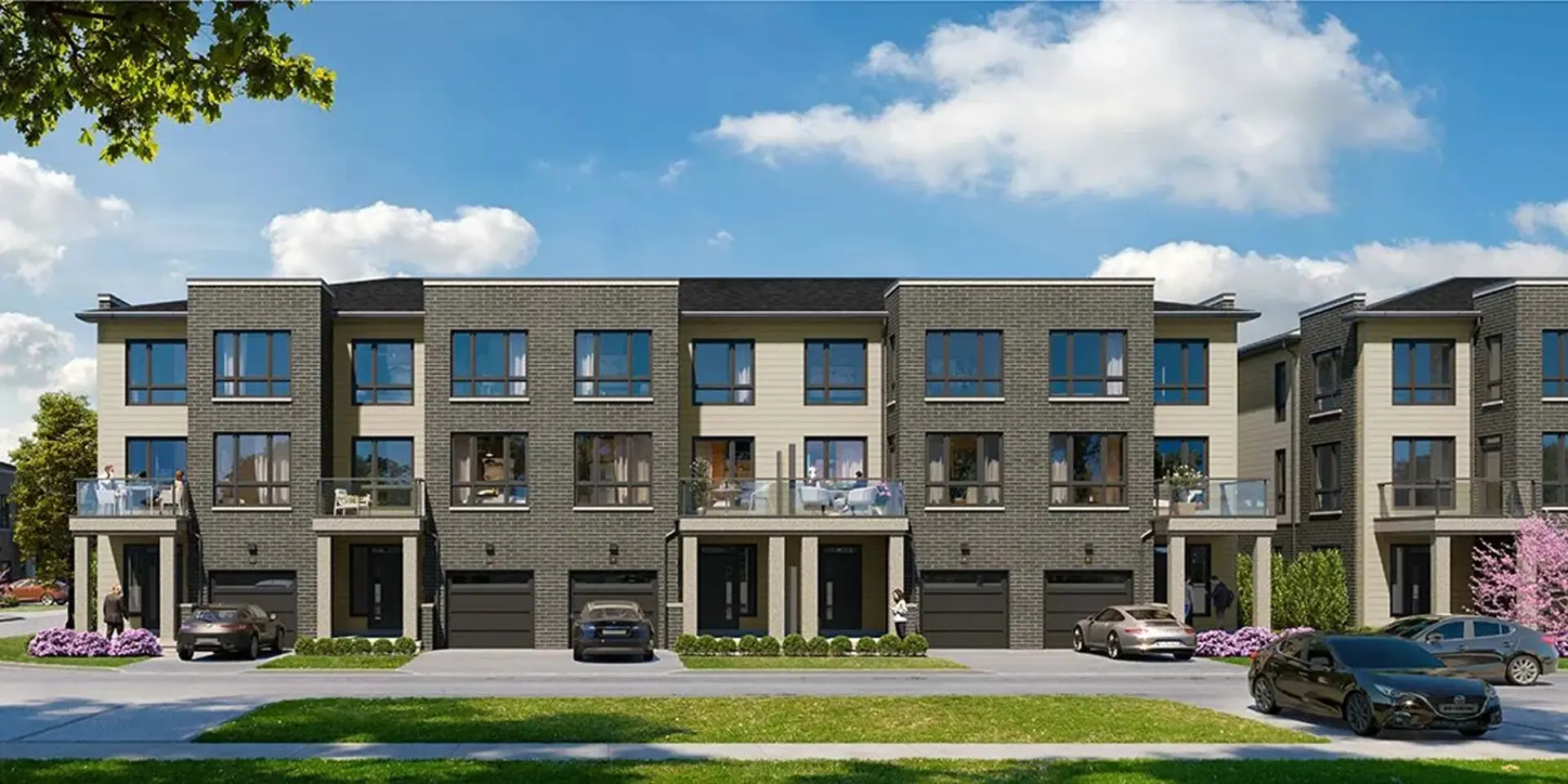 56 Highland Road West Townhomes, Hamilton. Artist’s rendering.
