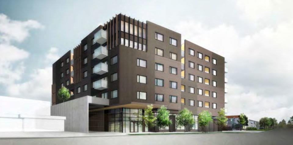 560 Raymur Avenue Condos, Vancouver. Artist’s rendering.
