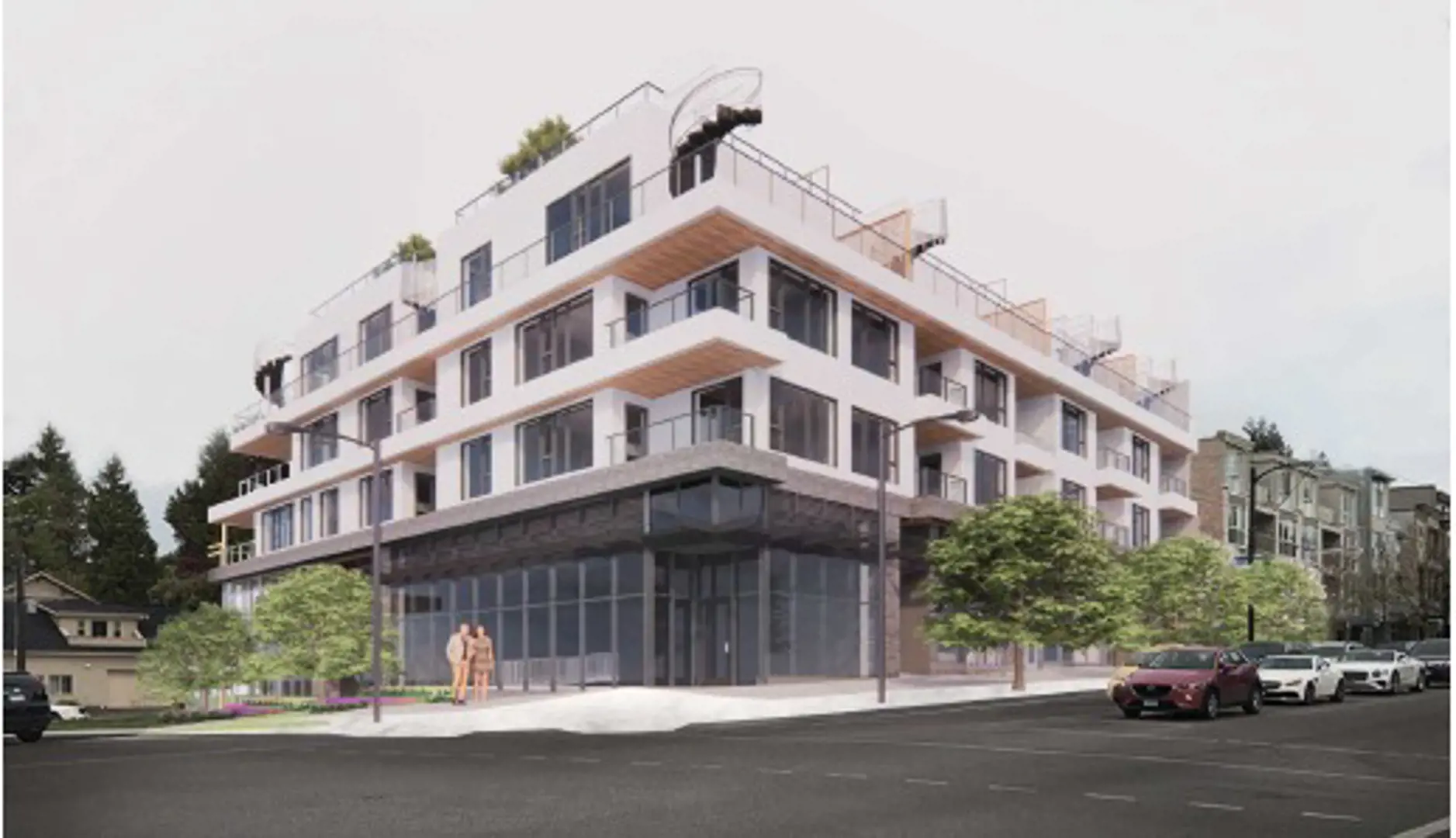 5659 Dunbar Street Condos, Vancouver. Artist’s rendering.