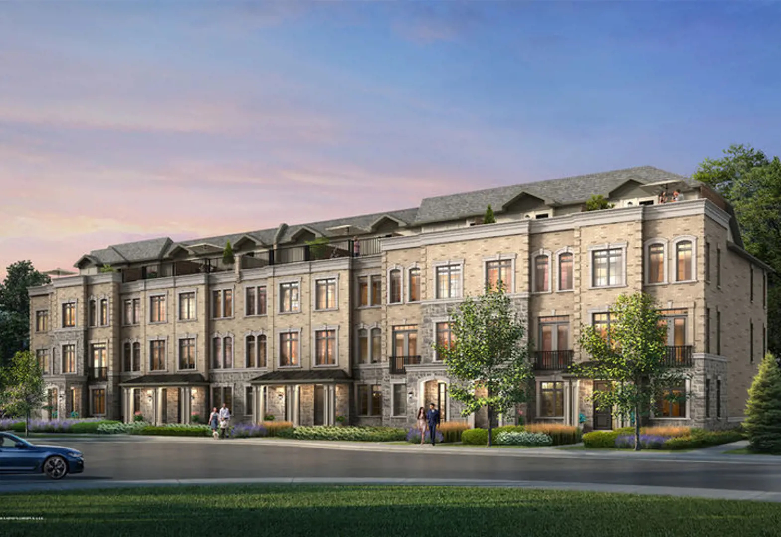 57 Linelle Street Towns, Toronto. Artist’s rendering.