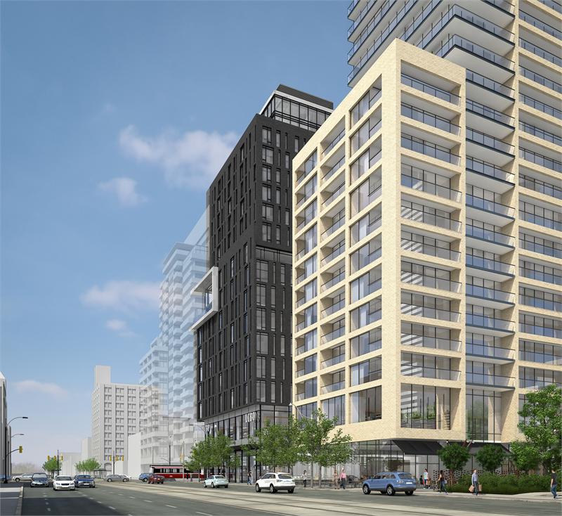 57 Spadina Condos, Toronto. Artist’s rendering.
