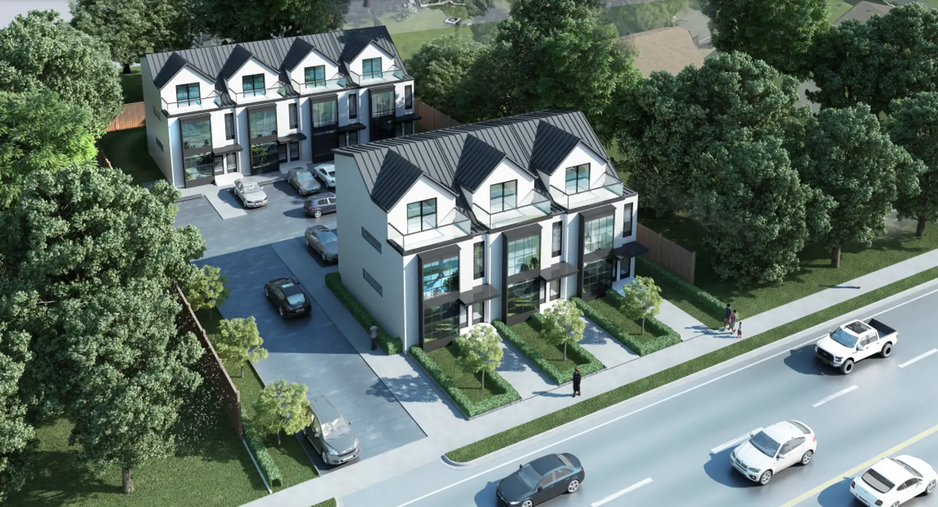 574 Southdale Road East Townhomes, London. Artist’s rendering.