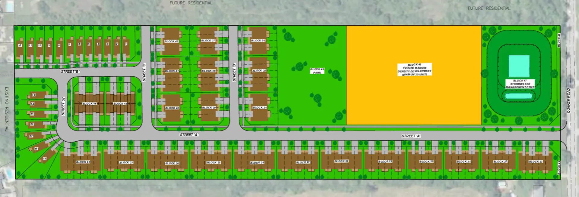 575 Quaker Road Townhomes, Welland. Artist’s rendering.