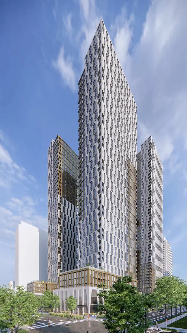 5800 Yonge Street (East Parcel), Toronto. Artist’s rendering.