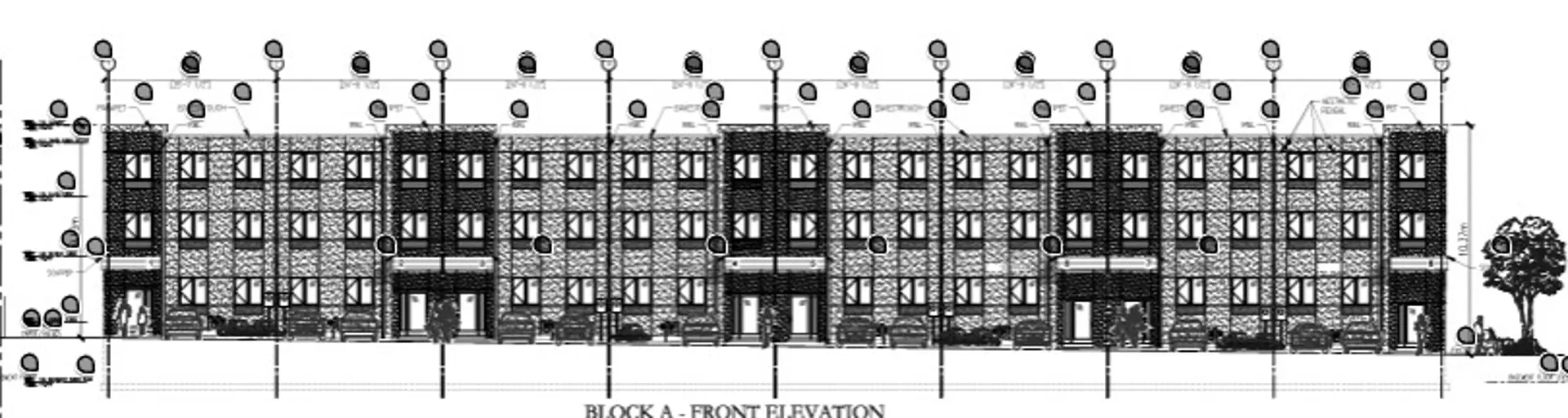 5881 Dunn Street Townhomes supplied project imagery