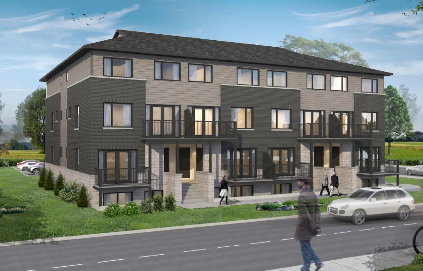 591 Via Mattino Way Towns rendering