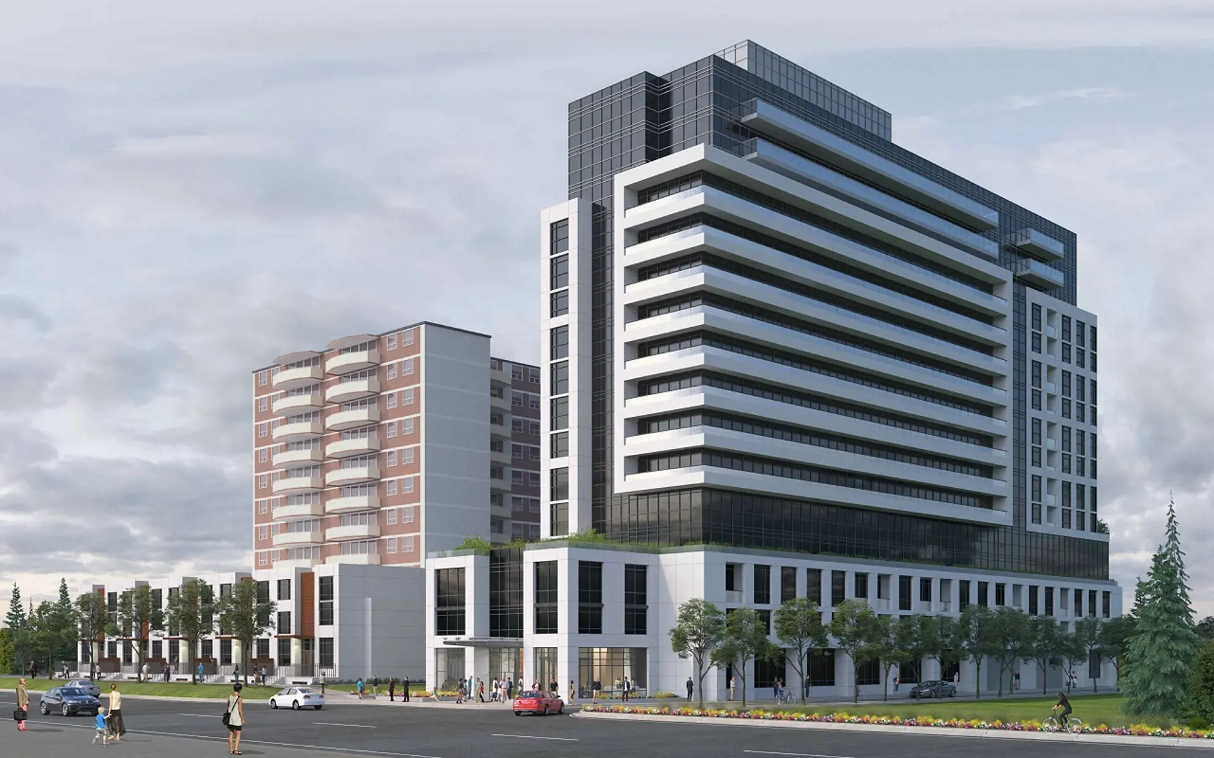 5950 Bathurst Street Townhomes, Toronto. Artist’s rendering.