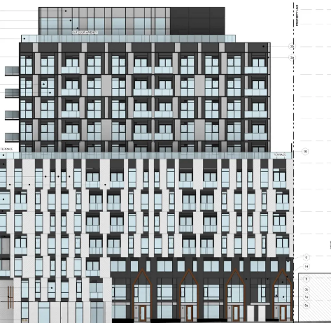 6 Noble Street Condos, Toronto. Artist’s rendering.