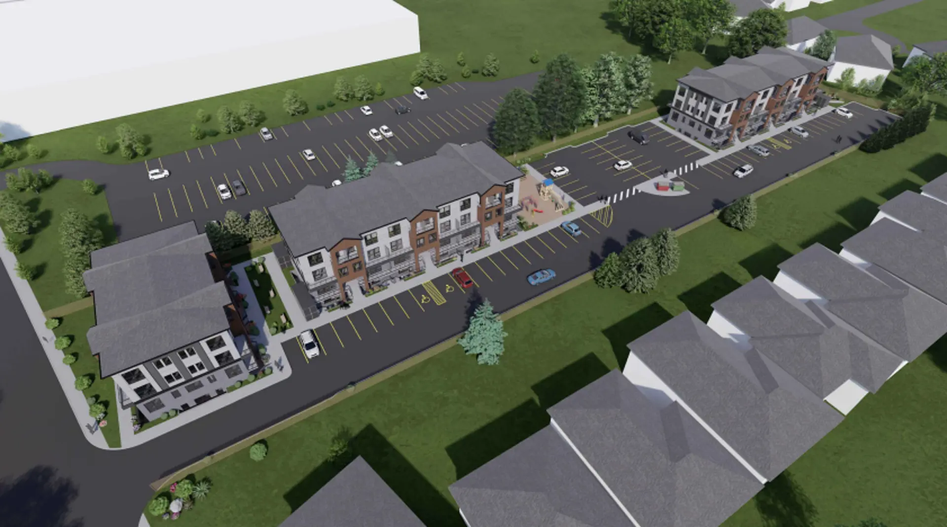 60 Trussler Road Townhomes, Kitchener. Artist’s rendering.